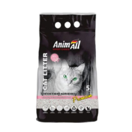 AnimAll Наполнитель бентонитовый белый, с ароматом детской присыпки 5 л