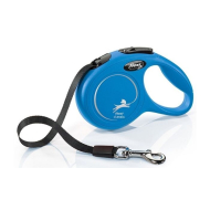FLEXI Повідець-рулетка Classic стрічка розмір XS (3 м, до 12 кг), синій