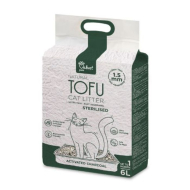 VELVET PAW TOFU Наповнювач туалетів для стерилізованих котів з кокосовим вугіллям, 6 л/2,6 кг