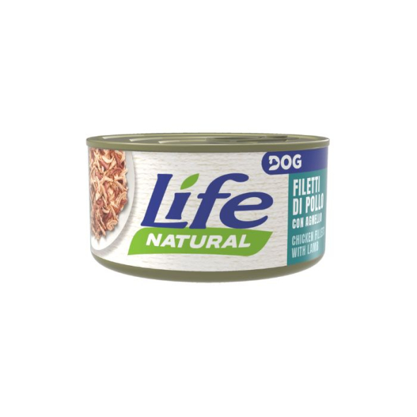 LifeDog Вологий корм для собак Філе ягняти і курки 90 г
