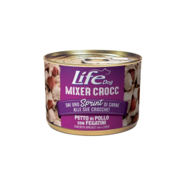 LifeDog Mixer Crocc Вологий корм для собак Куряча грудка і печінка 150 г