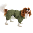 Barksi Textile Комбінезон-дощовик для собак оливковий, M