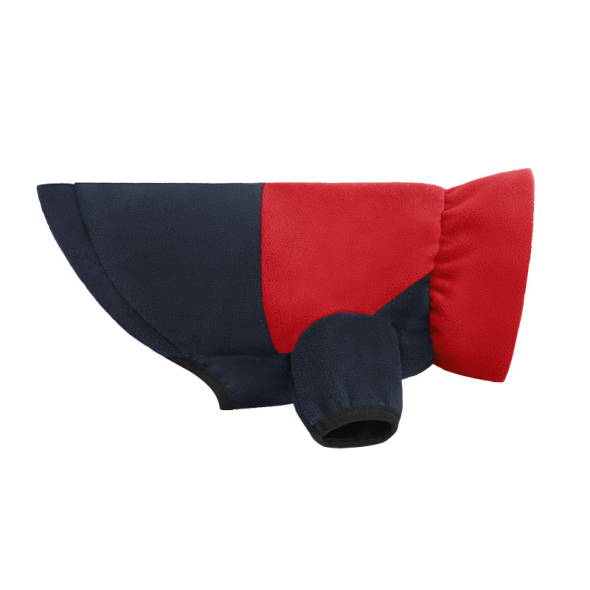 Barksi Textile Флісова кофта для собак червона/темно-синя, L - 3