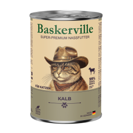 Baskerville Kalb Влажный корм для кошек телятина, 400 г