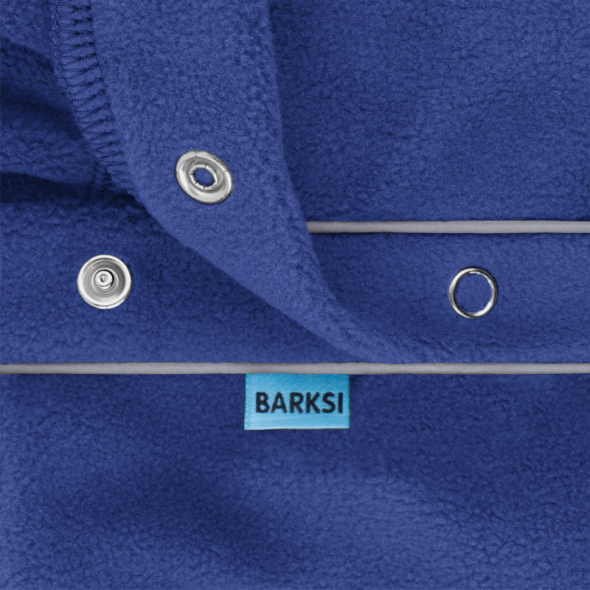 Barksi Textile Флісова кофта для собак волошкова/темно-синя, M - 3