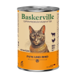 Baskerville Pute und Rind Вологий корм для котів індичка з яловичиною, 400 г