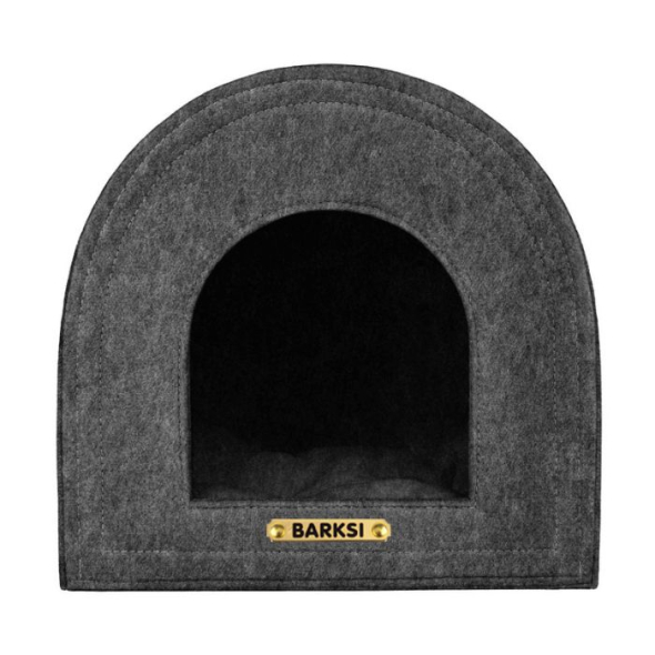 Barksi Домик для котов и собак серый, XS