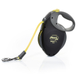 Flexi Giant Neon XL Повідець-рулетка для собак вагою понад 50 кг, стрічка, 8 м, жовта