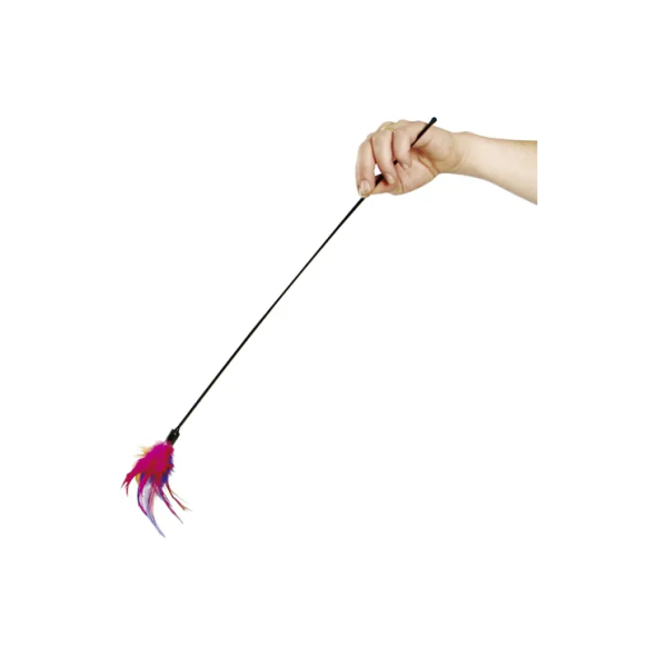 Flamingo FEATHERSTICK вудка-дражнилка, іграшка для котів 59 см - 1