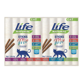 LifeCat Sticks Mix Палочки для кошек ассорти вкусов, 50 г