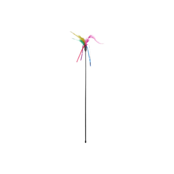 Flamingo Teaser Feathers Игрушка для кошек удочка-дразнилка, 47 см