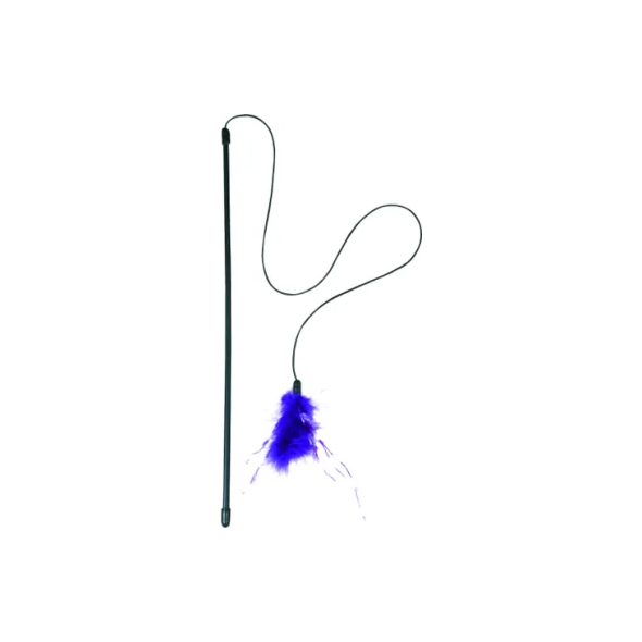 Flamingo Rod Plumeau Игрушка для кошек удочка с бабочкой и перьями, 47 см