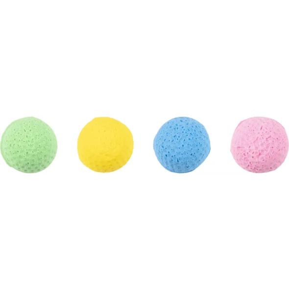Flamingo BALL SPUNGY Іграшка для котів спонж м'яч поролоновий, 4 см - 1