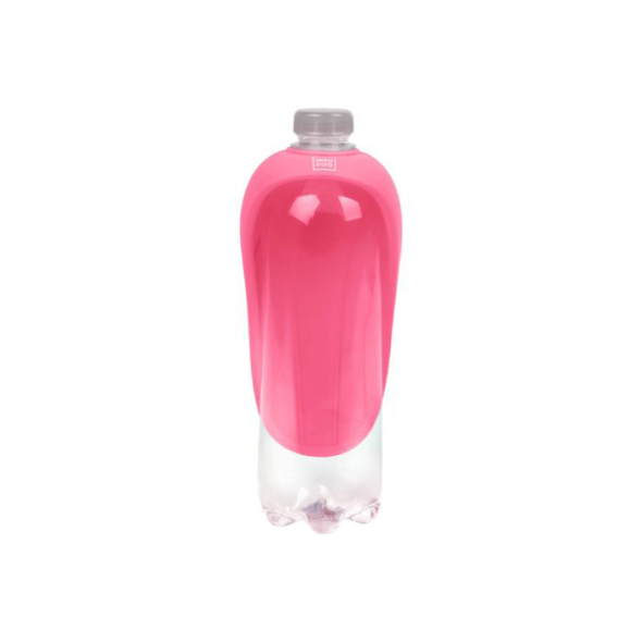 WAUDOG Silicone Поїлка-насадка на пляшку для котів і собак, рожева - 3