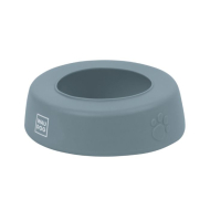 WAUDOG Silicone Миска-непроливайка для кошек и собак серая, 750 мл