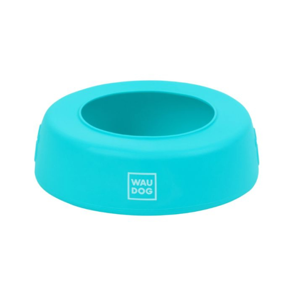 WAUDOG Silicone Миска-непроливайка для котів і собак блактина, 750 мл - 2