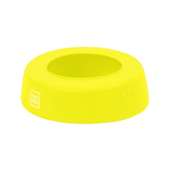 WAUDOG Silicone Миска-непроливайка для кошек и собак желтая, 750 мл