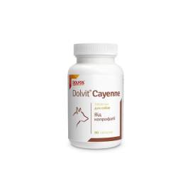 Dolfos Dolvit Cayenne (Долвит Каен) Диетическая добавка при копрофагии для собак 90 таблеток