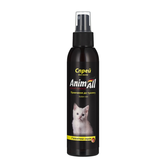 AnimAll Спрей для залучення кошенят до туалету, 150 мл