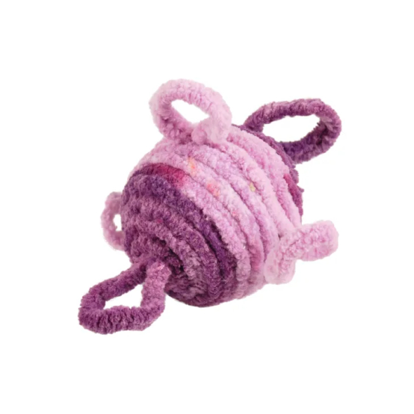 Flamingo Woolen Balls Набор игрушек для кошек 2 мячика с колокольчиками, в ассортименте - 3