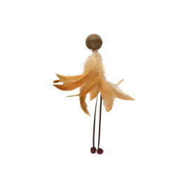 Flamingo Catnip Ball &amp; Feather ФЛАМІНГО м&#039;ячик із пір&#039;ям і котячою м&#039;ятою, іграшка для котів