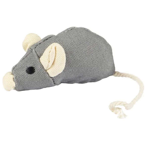 Flamingo Natural Fun Mouse М'яка іграшка для котів мишка з котячою м'ятою, 16 см