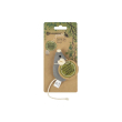 Flamingo Natural Fun Mouse М'яка іграшка для котів мишка з котячою м'ятою, 16 см - 1
