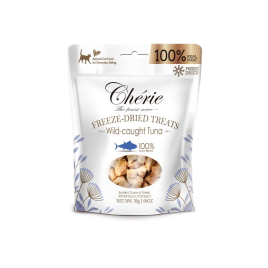 Cherie Freeze-Dried Treats Wild-caught Tuna Лакомство с тунца дикого вылова для кошек, 30 г