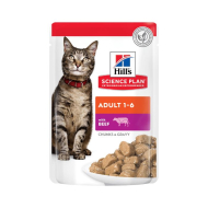 Hill's Science Plan Adult Вологий корм для котів з яловичиною, 85 г
