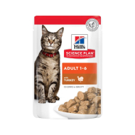Hill's Science Plan Adult Вологий корм для котів з індичкою,  85 г