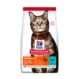 Hill's Science Plan Adult Tuna Сухой корм для взрослых кошек с тунцом 3 кг