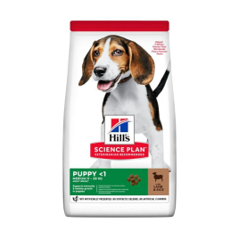 Hill's Science Plan Puppy Medium Сухой корм для щенков средних пород с ягненком и рисом 2,5 кг