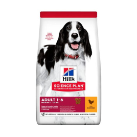 Hill’s Science Plan Adult Medium Breed Сухий корм для дорослих собак середніх порід з куркою 2,5 кг