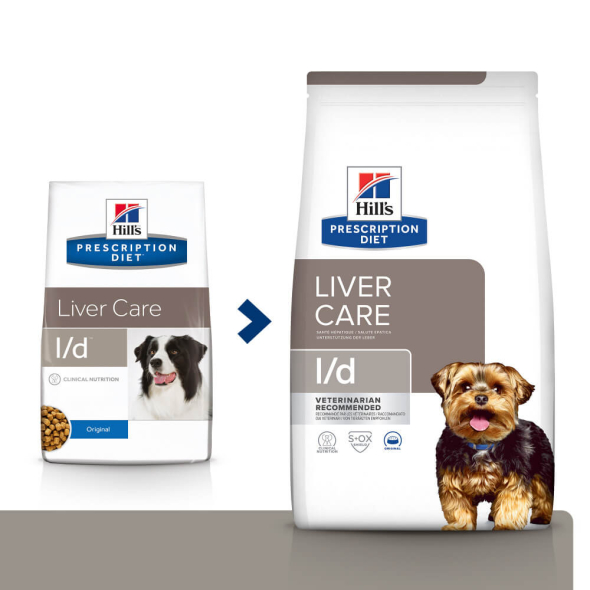 Hill's Prescription Diet Liver Care Сухой лечебный корм для собак с курицей с заболеваниями печени, липидозом, гепатоэнцефалопатией 10 кг - 2