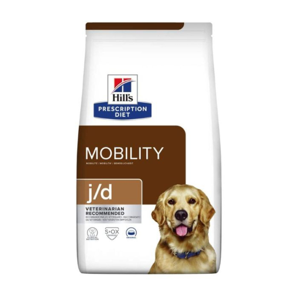 Hill's Prescription Diet j/d Mobility Сухий лікувальний корм для собак з куркою для уповільнення розвитку артритів, зниження болю та підтримки здоров'я суглобів 1,5 кг