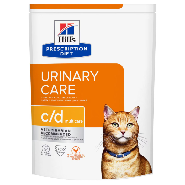 Hill&#039;s PRESCRIPTION DIET сухий корм для котів c/d Multicare здоров&#039;я сечової системи, 400 г