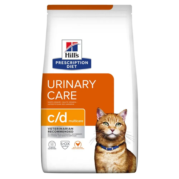 Hill&#039;s PRESCRIPTION DIET сухий корм для котів c/d Multicare здоров&#039;я сечової системи, 1,5 кг