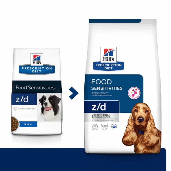 Hill's Prescription Diet Food Sensitivities Сухой лечебный корм для собак с чувствительным пищеварением и при пищевой аллергии 3 кг - 2