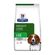 Hill's Prescription Diet r/d Weight Loss Сухой лечебный корм для собак с курицей для снижения веса 1,5 кг