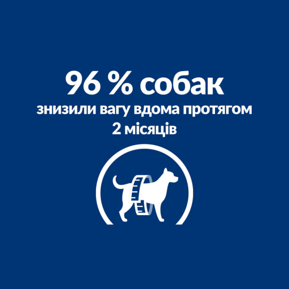 Hill's Prescription Diet Metabolic Сухой лечебный корм для собак с курицей для снижения, нормализации и контроля веса 1,5 кг - 5
