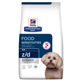 Hill's Prescription Diet z/d Mini Food Sensitivities Сухий лікувальний корм для собак малих і мініатюрних порід при харчовій алергії 6 кг