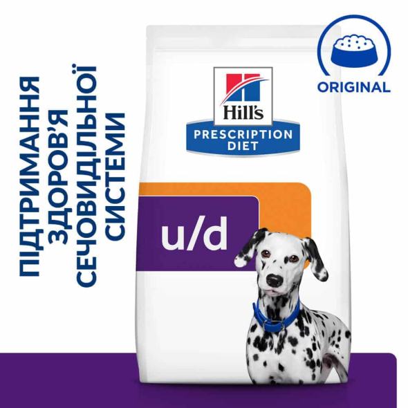 Hill's Prescription Diet Urinary Care Сухой лечебный корм для собак с заболеваниями мочевыделительной системы, 4 кг - 1