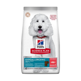 Hill’s Science Plan Adult Hypoallergenic Medium Сухий беззерновий корм для дорослих собак середніх порід  із чутливістю до певних компонентів їжі з лососем 2,5 кг