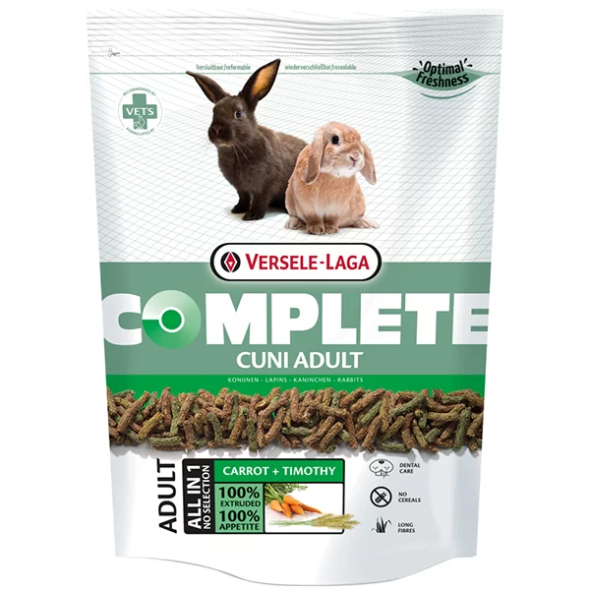Versele-Laga Complete Cuni корм для дорослих кроликів, 500 г