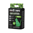 AnimAll Tofu Наполнитель соевый, с ароматом зеленого чая 6 л - 2