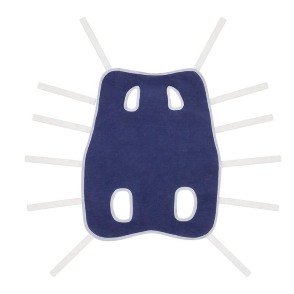 Collar Післяопераційна попона №1,5 синя, L: 43, G: 34-49 см