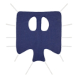 Collar Післяопераційна попона №3 синя, L: 56, G: 50-65 см