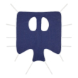 Collar Післяопераційна попона №5 синя, L: 75, G: 68-83 см
