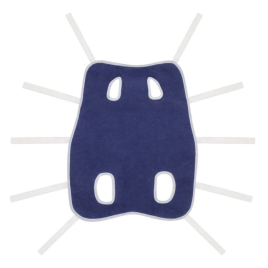 Collar Післяопераційна попона №0,5 синя, L: 35, G: 29-44 см