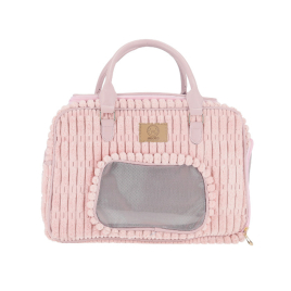 MISOKO&amp;CO дорожня сумка для домашніх тварин, 41.5 x 23 x 28 см, рожева